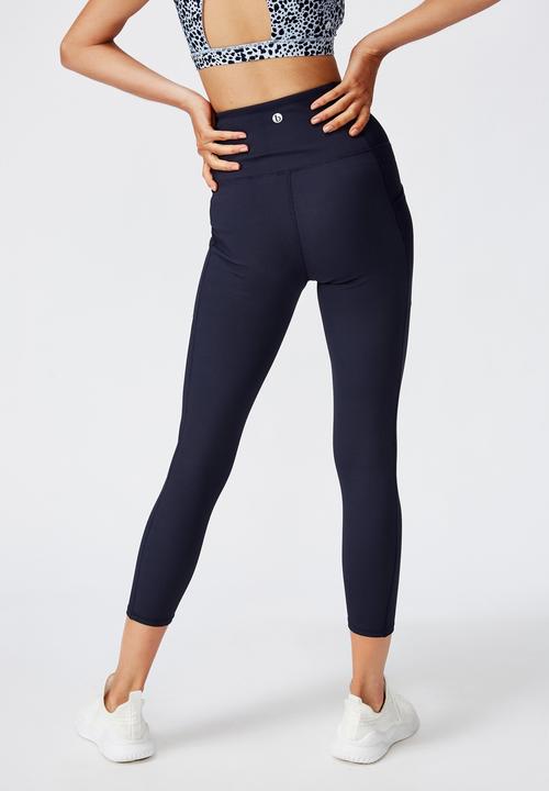 Cotton On - Rib 7/8 tight - navy rib