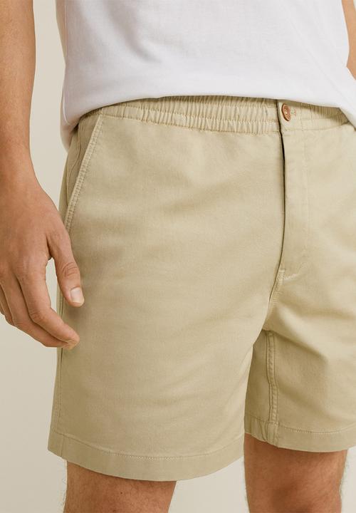 MANGO - Rafa bermuda shorts - stone