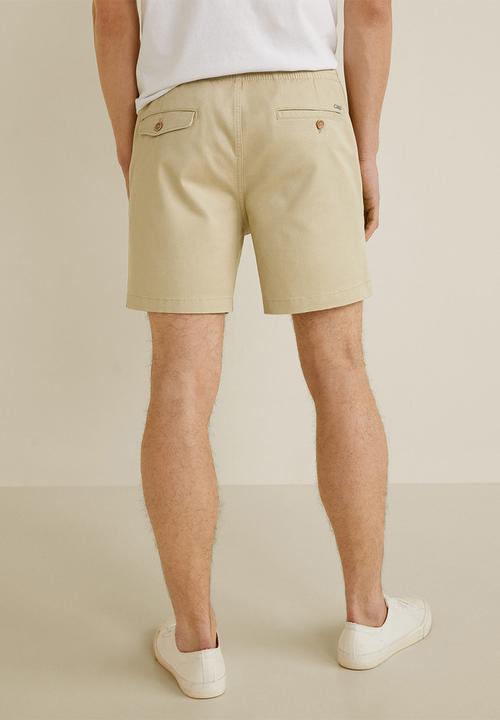 MANGO - Rafa bermuda shorts - stone