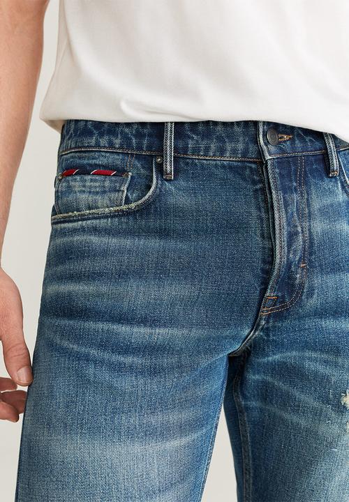 MANGO - Steve jeans - dark blue