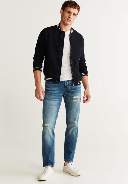 MANGO - Steve jeans - dark blue