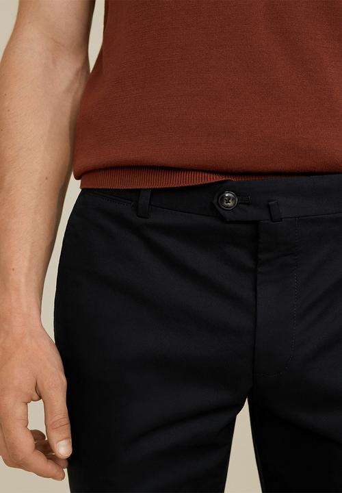 MANGO - Dublin trousers - black