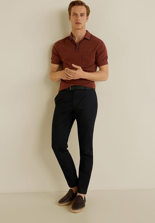 MANGO - Dublin trousers - black