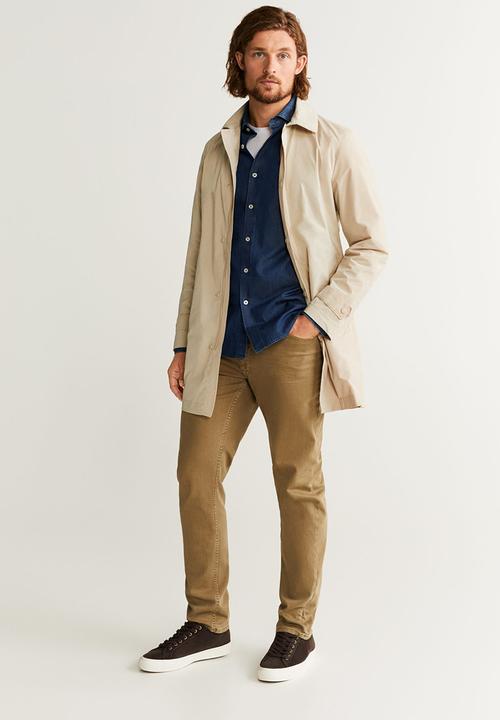MANGO - Pardo coat - camel