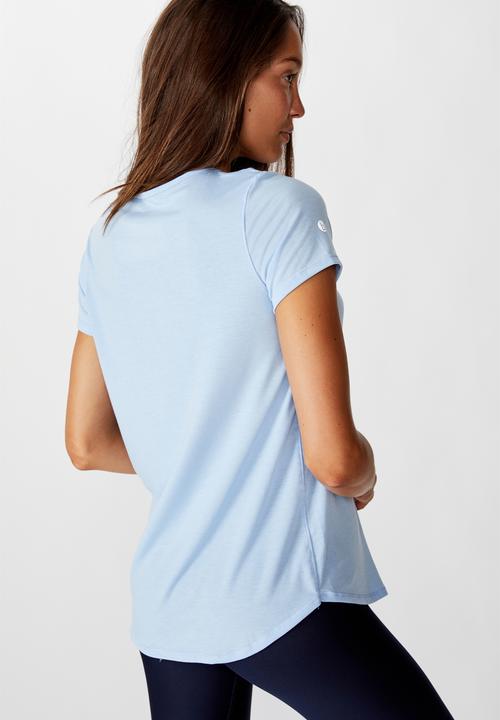 Cotton On - Maternity gym T-shirt - sky blue