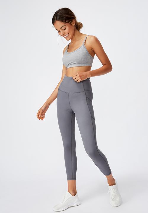 Cotton On - Rib 7/8 tight - grey 