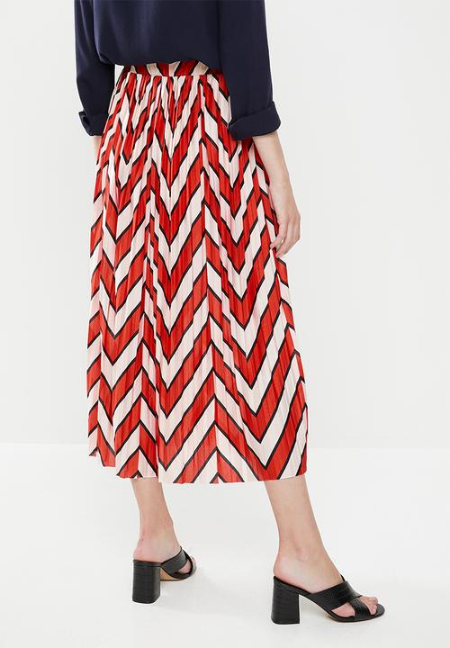 Jacqueline de Yong - Harper midi skirt - multi