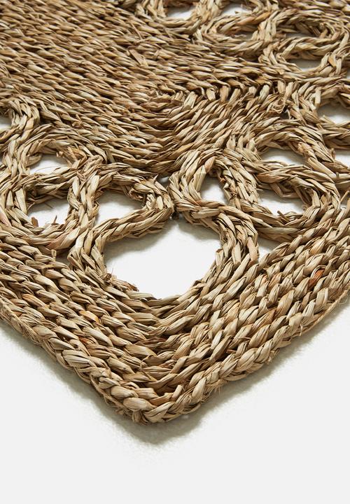 H&S - Seagrass door mat - natural