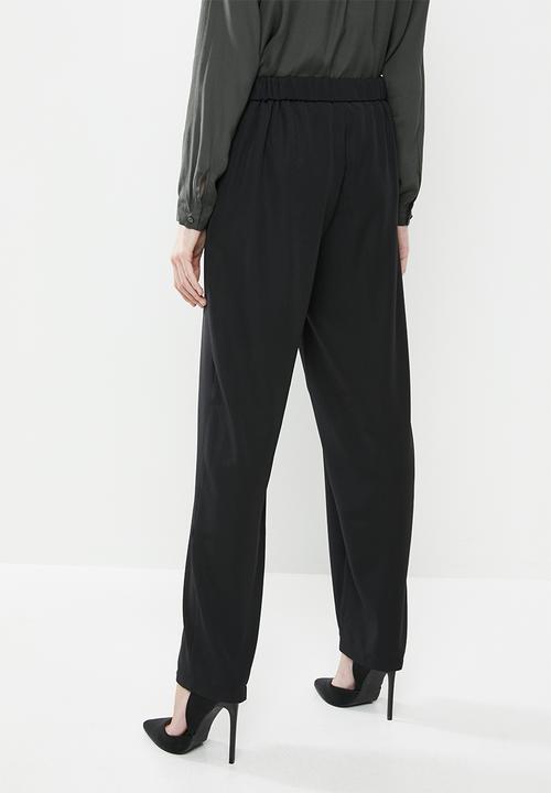 Vero Moda - Jazz straight pants - black
