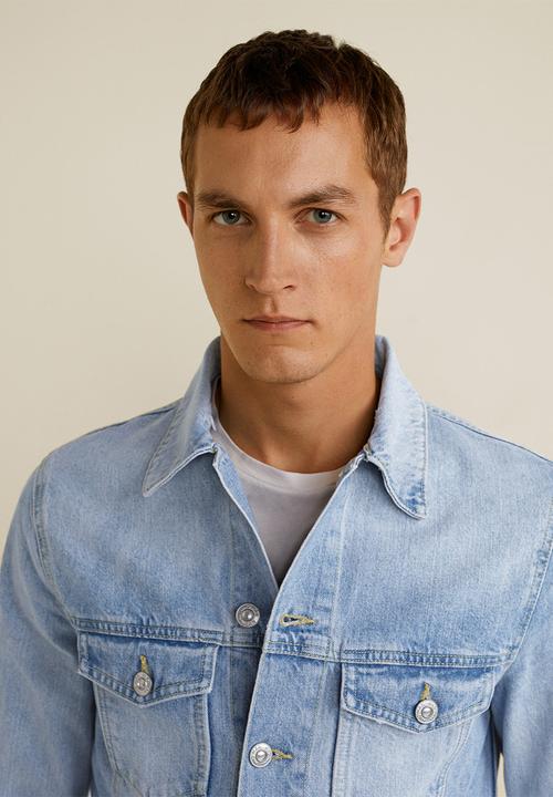 MANGO - Ryan denim jacket - blue
