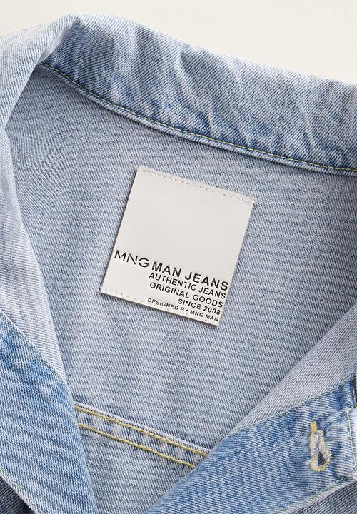 MANGO - Ryan denim jacket - blue