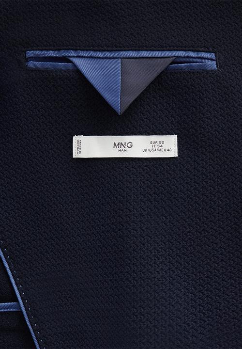 MANGO - Mia button blazer - navy