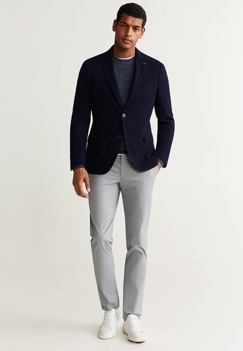 MANGO - Mia button blazer - navy