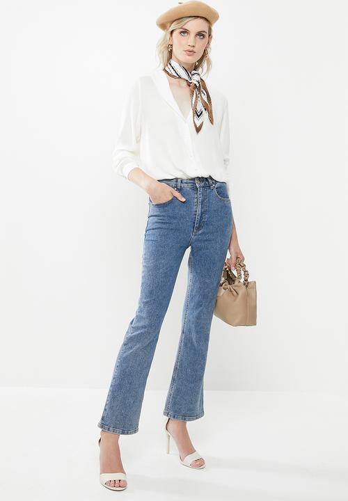 Vero Moda - Jordan long sleeve shirt - white