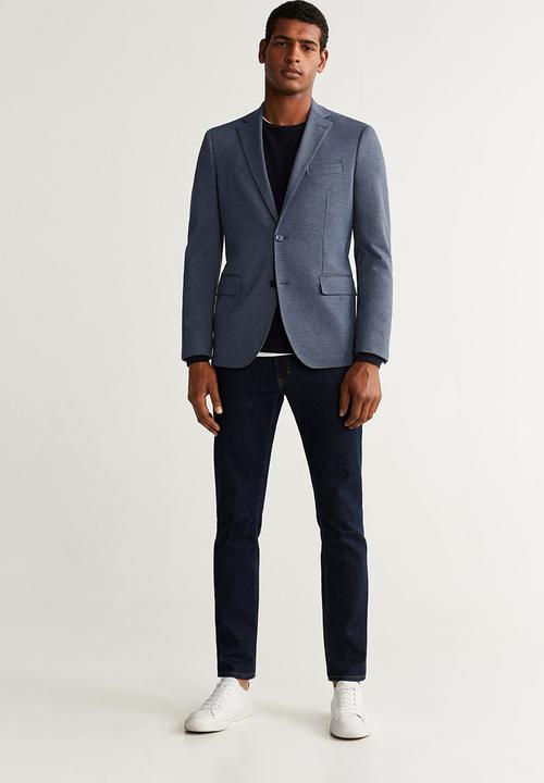MANGO - Carducci button blazer - blue