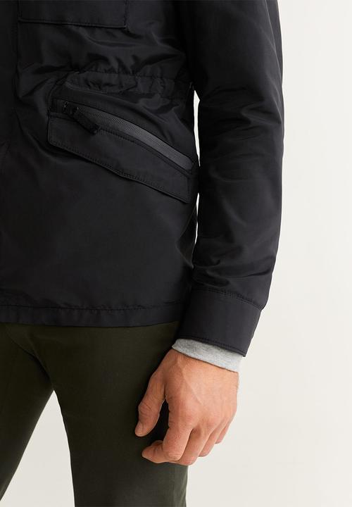 MANGO - Toch jacket - black