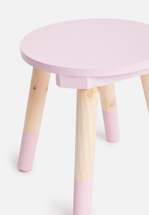 H&S - Playful stool - pink