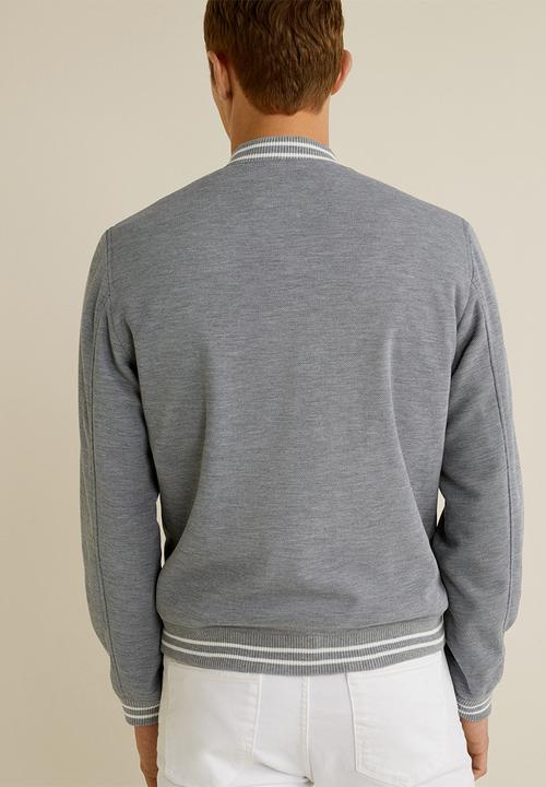 MANGO - Jonjon jacket - grey