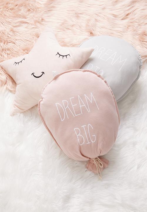 H&S - Balloon cushion - pink