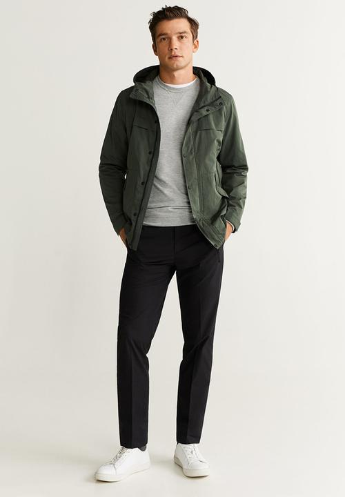 MANGO - Sufi jacket - green
