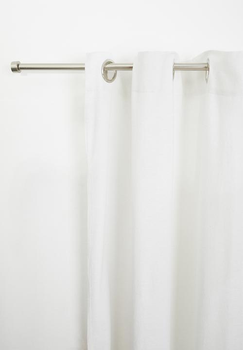 H&S - Rey eyelet curtain - white