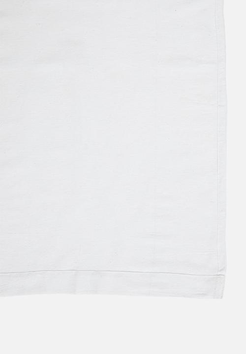 H&S - Rey eyelet curtain - white