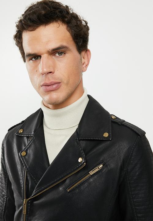 Only & Sons - Rover biker - black