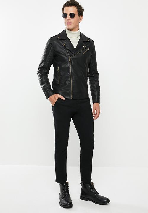 Only & Sons - Rover biker - black