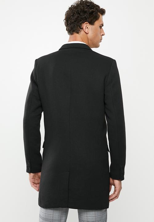 Only & Sons - Julian king coat - black