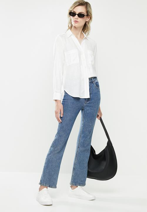 MANGO - Ben shirt - white