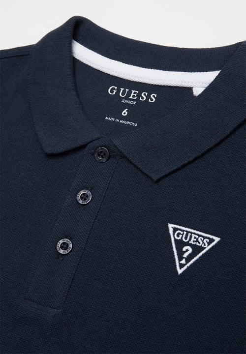 GUESS - Guess kids short sleeve core polo tee - navy