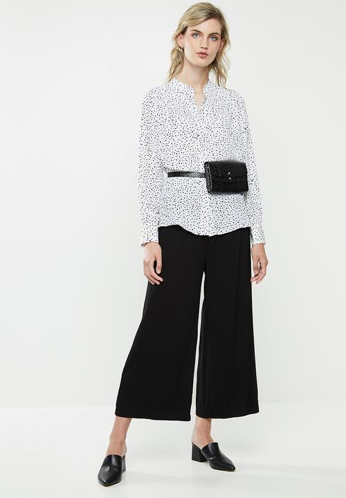 MANGO - Flowy blouse - white