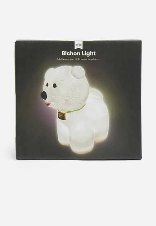 Typo - Small novelty light - white
