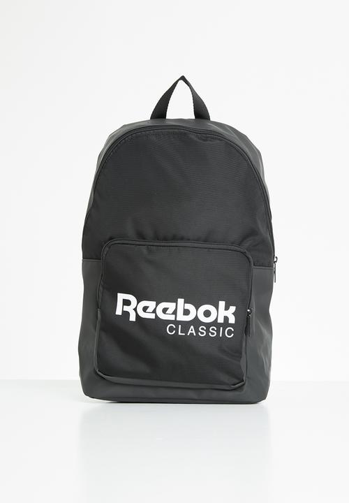 reebok black backpack