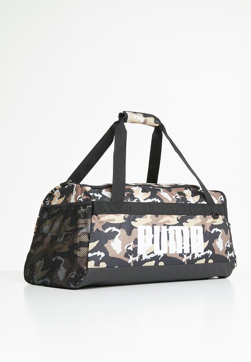 PUMA - Puma challenger duffel bag - black & brown