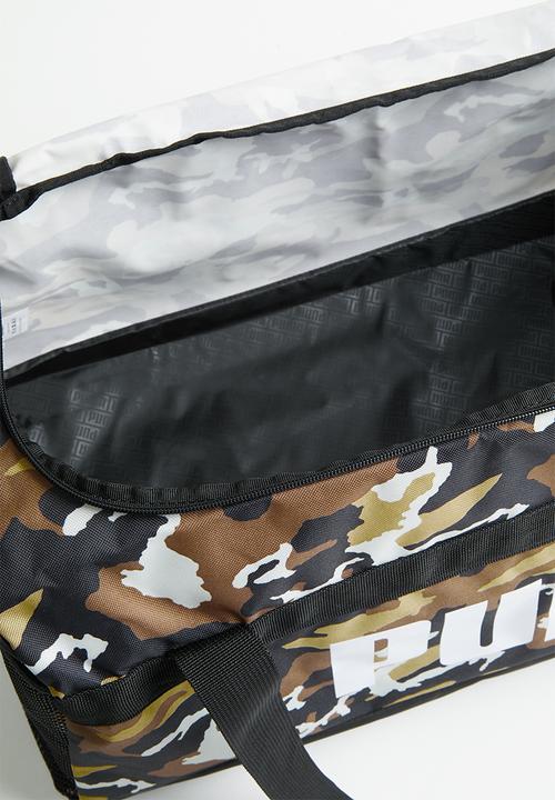 PUMA - Puma challenger duffel bag - black & brown