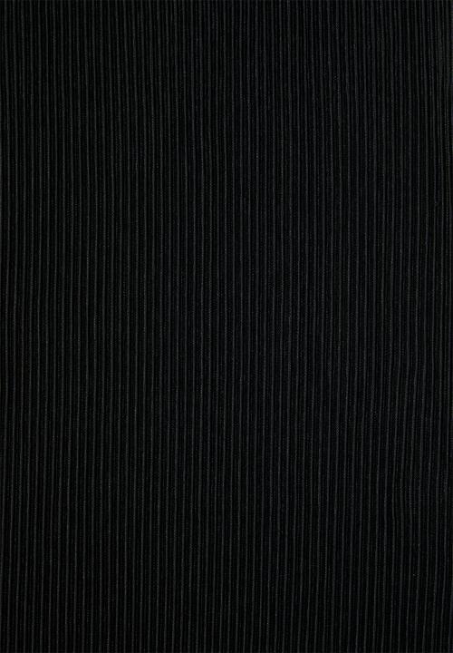 edit - Plisse trousers - black