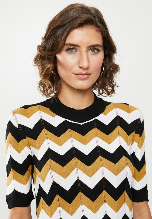 Jacqueline de Yong - Groningen short sleeve jersey - multi 
