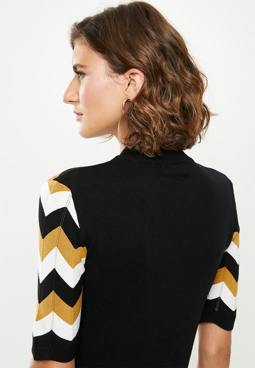 Jacqueline de Yong - Groningen short sleeve jersey - multi 