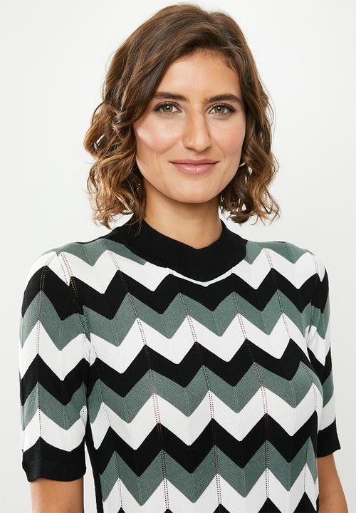 Jacqueline de Yong - Groningen short sleeve jersey - multi 