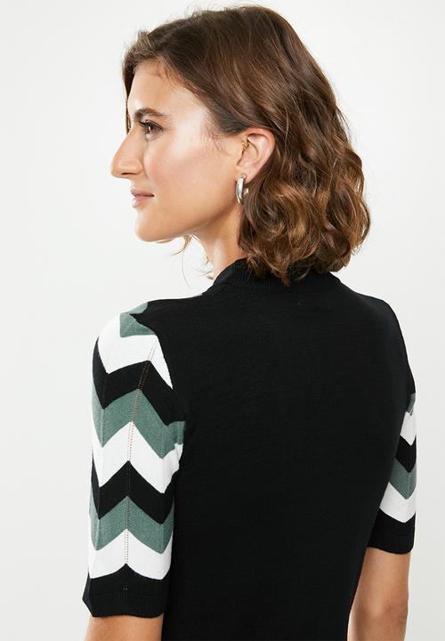 Jacqueline de Yong - Groningen short sleeve jersey - multi 