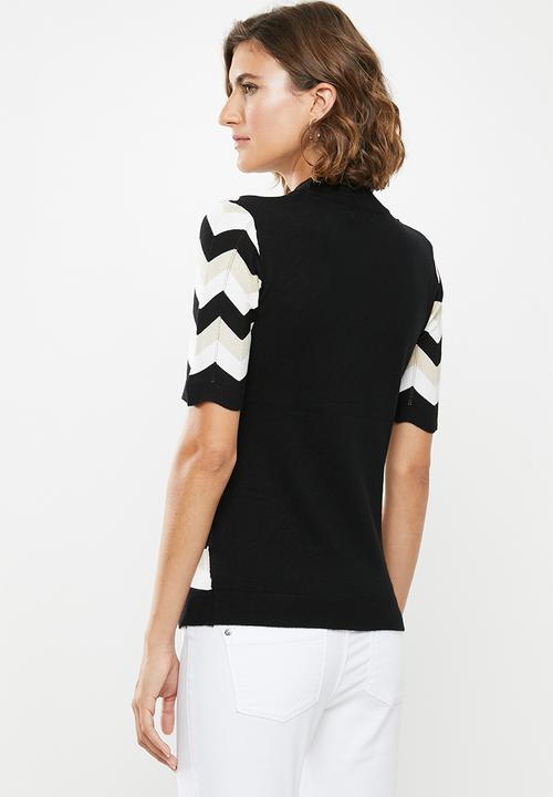 Jacqueline de Yong - Groningen short sleeve jersey - multi 