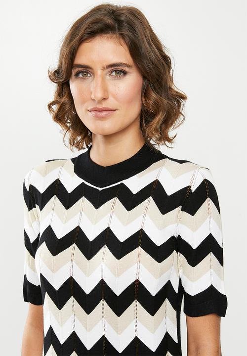 Jacqueline de Yong - Groningen short sleeve jersey - multi 