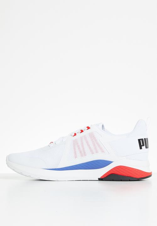 PUMA - Anzarun - puma white-puma black-high risk red