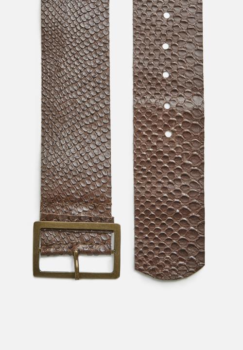 Superbalist - Eliza waist belt - brown