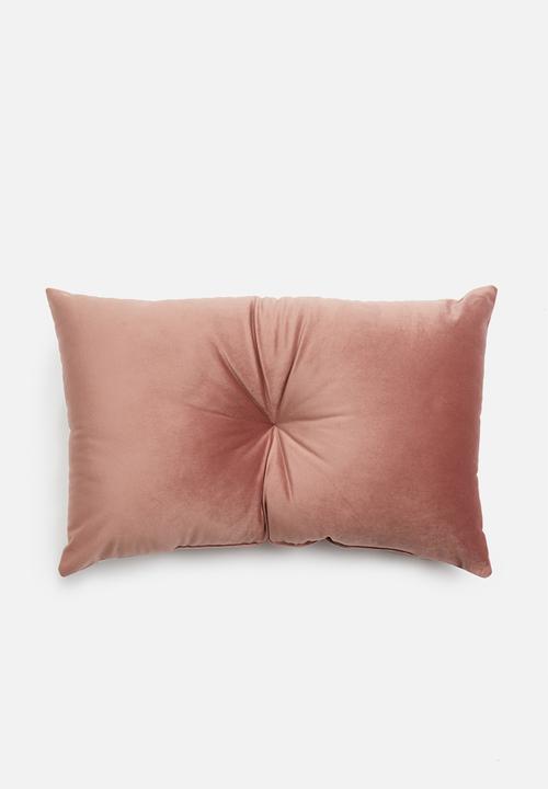 Sixth Floor - Button cushion - pink