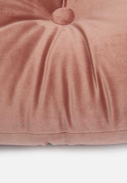 Sixth Floor - Button cushion - pink