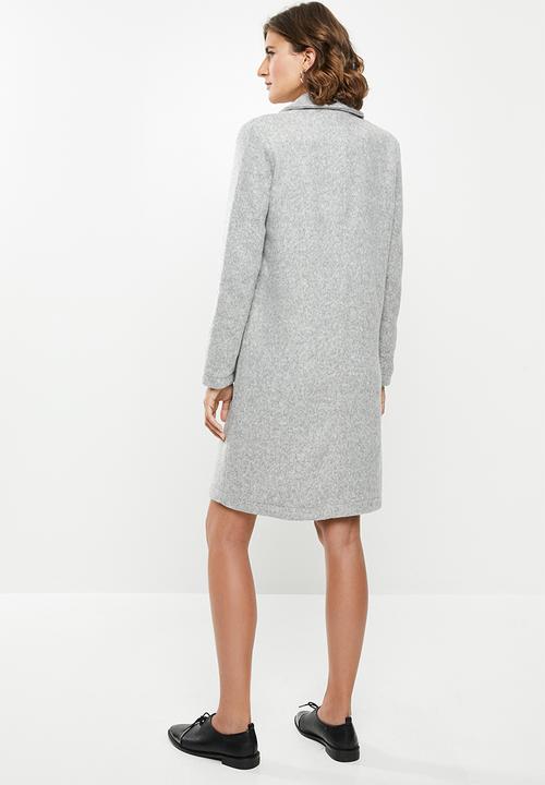 Jacqueline de Yong - Lela knit jacket - grey