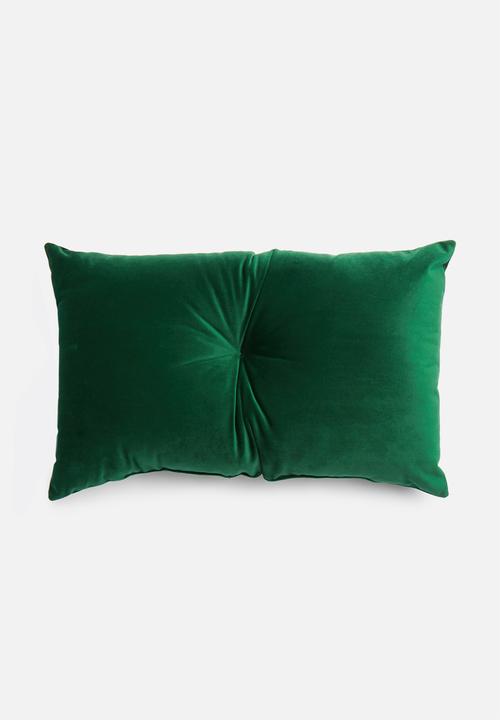 Sixth Floor - Button cushion - green