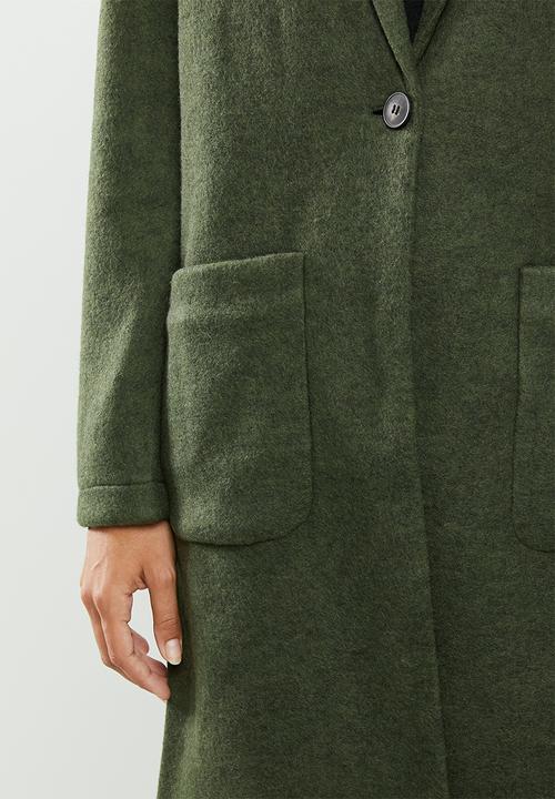 Jacqueline de Yong - Lela knit jacket - green